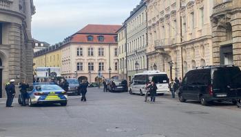 انتشار أمني أمام مقر انعقاد مؤتمر ميونخ للأمن