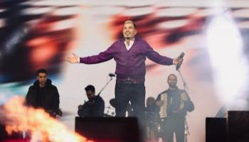 عمرو دياب في حفل "المنارة"