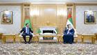 منصور بن زايد يبحث مع رئيس تركمانستان «تعزيز التعاون»