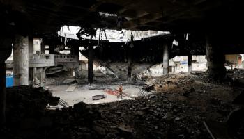 جانب من الدمار في قطاع غزة - رويترز