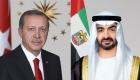 محمد بن زايد وأردوغان.. مباحثات لتعزيز السلام والاستقرار الإقليميين