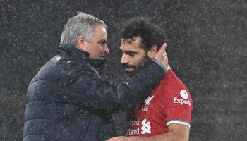 محمد صلاح ومورينيو