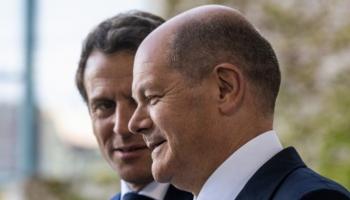 إيمانويل ماكرون وأولاف شولتز - أرشيفية