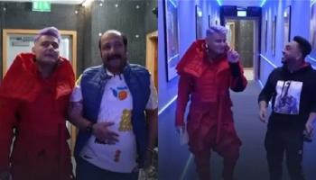رامز جلال مع محمد ثروت وأوس أوس