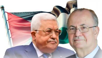 الرئيس الفلسطيني ورئيس الوزراء المكلف محمد مصطفى