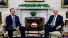 لقاء بايدن ورئيس وزراء أيرلندا.. تعهدات بوقف النار في غزة