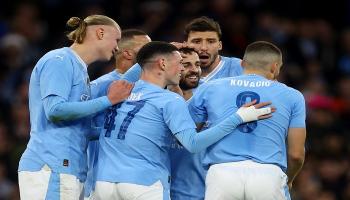 فرحة مانشستر سيتي 