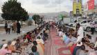 أجواء استثنائية.. أطول سفرة رمضانية في اليمن بدعم إماراتي (صور)
