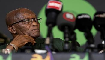 رئيس جنوب أفريقيا السابق جاكوب زوما - رويترز