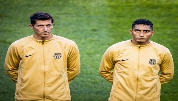 رافينيا وروبرت ليفاندوفسكي ثنائي برشلونة