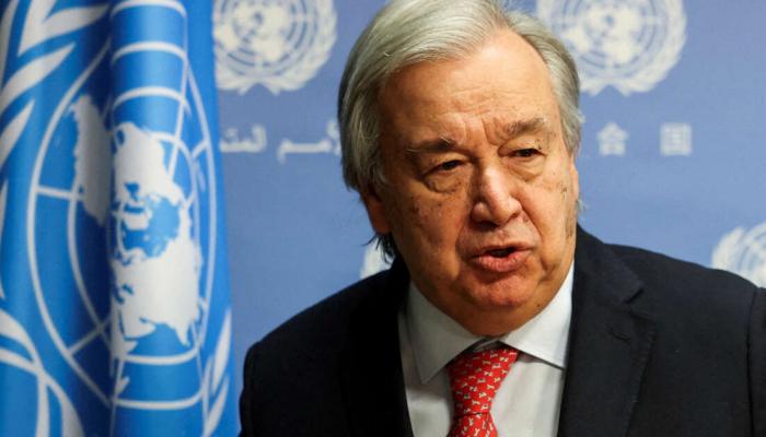 Antonio Guterres, le Secrétaire général des Nations unies