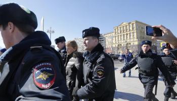 عناصر من الشرطة الروسية - أرشيفية