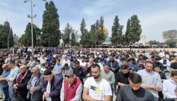 الجمعة الثالثة من رمضان بالمسجد الأقصى