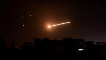 غارة سابقة على سوريا - أرشيفية