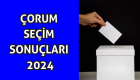 Çorum Seçim Sonuçları 2024! Çorum'da Ak Parti mi CHP mi kazandı