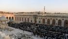 پخش اذان از «مسجد اموی» حلب برای اولین بار از سال ۲۰۱۲ (+ویدئو)