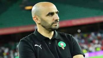 وليد الركراكي مدرب المغرب 