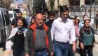 Van'da protestolara katılan Erkan Baş'a gazlı müdahale