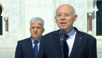 قيس سعيد من مدفن بورقيبة بالمنسيتر