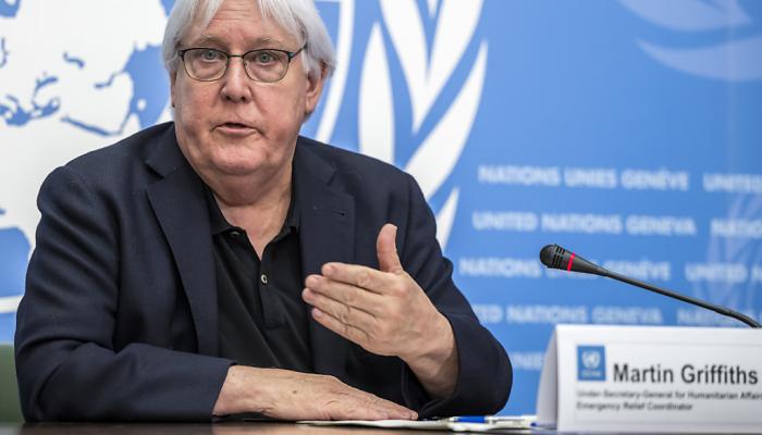 Le chef du bureau des Affaires humanitaires de l'ONU (Ocha), Martin Griffiths,