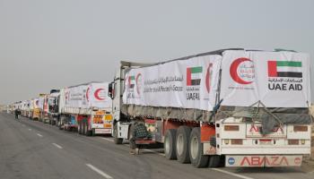 قافلة المساعدات الإماراتية