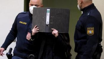 جانب من محاكمة الزوجين الداعشيين