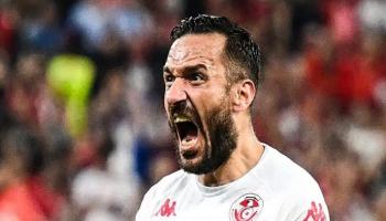 علي معلول لاعب منتخب تونس