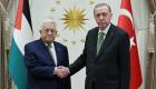Cumhurbaşkanı Erdoğan, Filistin Devlet Başkanı Mahmud Abbas ile görüştü