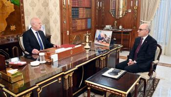 لقاء سعيد مع وزير خارجيته نبيل عمار