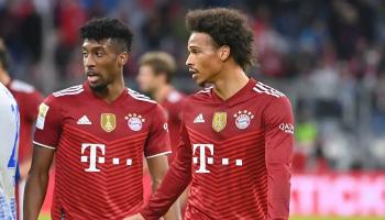 ليروى ساني وكينغسلي كومان نجما بايرن ميونخ