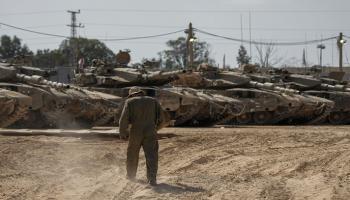 دبابات إسرائيلية داخل قطاع غزة