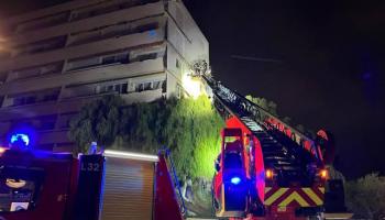 Antibes: sept balcons d'un immeuble s'effondrent et ne font aucun blessé (VIDÉO)