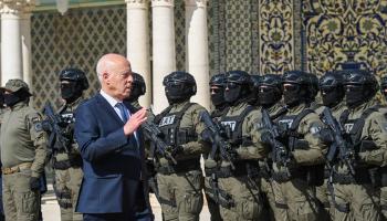 جانب من الاحتفال بالذكرى الـ68 لعيد قوات الأمن الداخلي