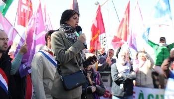 Manifestation à Marseille : Soutien à Gaza et Appel au Cessez-le-feu, en Présence de la Candidate Rima Hassan
