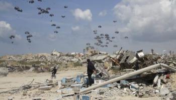 Vidéo. A bord d’un avion de largage d’aide humanitaire au-dessus de Gaza