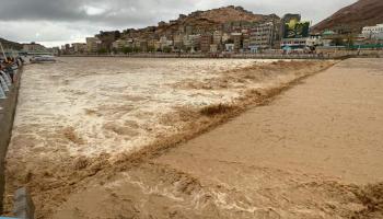 أمطار الغزيرة وفيضانات على اليمن