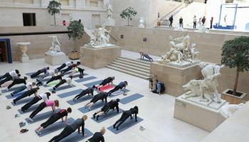 Vidéo.. JO Paris 2024: quand cardio, disco et dancehall s’invitent au musée du Louvre
