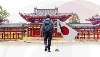 تزايد السياح في اليابان