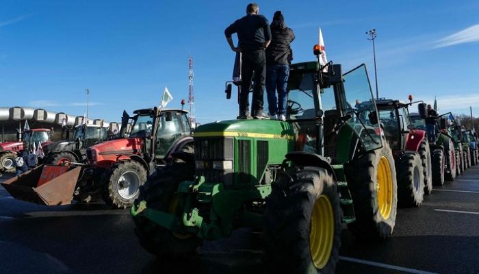 احتجاجات المزارعين في فرنسا