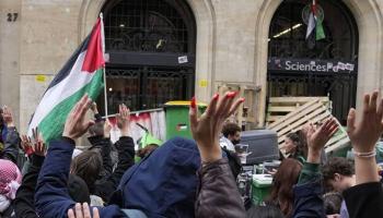 Vidéo - A Sciences Po Paris, la mobilisation pro-palestinienne se poursuit