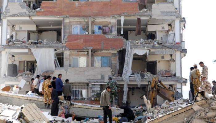 زلزال سابق ضرب إيران
