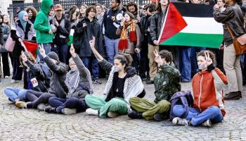 Vidéo - En France, des étudiants manifestent à Paris en soutien aux Palestiniens