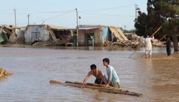 فيضانات تغرق قرى في أفغانستان- أرشيفية 