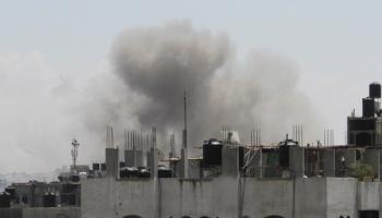 قصف إسرائيلي على جباليا