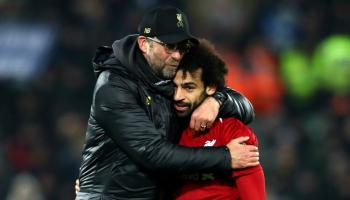 محمد صلاح ويورغن كلوب