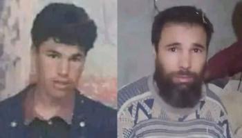 الشاب "بن عمران عمر" قبل وبعد الاختطاف