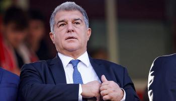 خوان لابورتا رئيس برشلونة