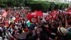كارت أحمر شعبي لـ«الإخوان».. مسيرة لآلاف التونسيين تأييدا لقيس سعيد