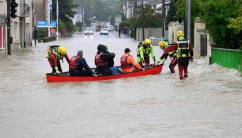 France: inondations majeures dans la rue dues aux pluies à Bouzonville en Moselle (Vidéo)