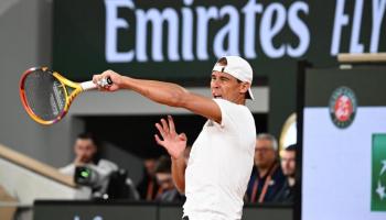 Vidéo. Premier entraînement pour Rafael Nadal à Roland-Garros